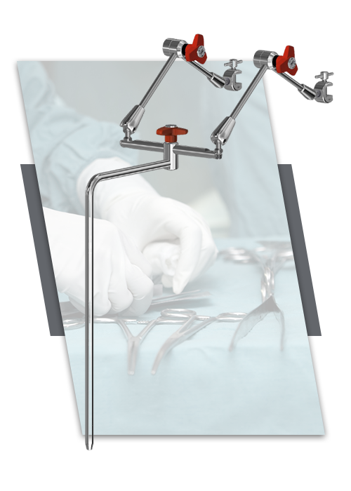 Sterilizable Surgical Articulated Arms for Laparoscopy