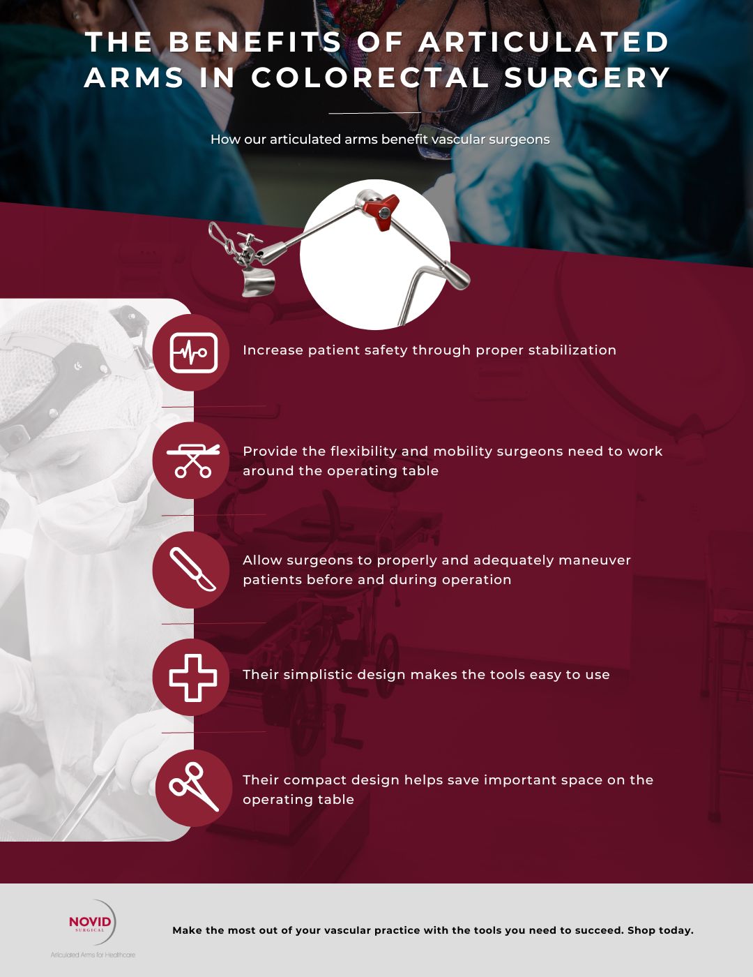 M35238 - Surimed Solutions - Infographic - Benefits of Articulated Arms