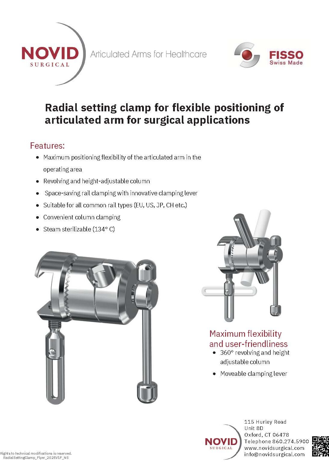 Radial Setting Clamp